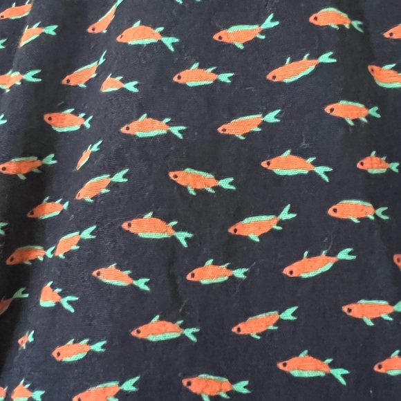 Button Up Fish Pattern Shirt - Picture 7 of 7